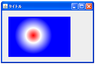 RadialGradientPaintによる円放射状グラデーション